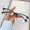 Ultra Light Vintage Frosted Glasses for Men Women Square Anti-blue Light Glasses Transparent Computer Optical Spectacle Eyeglass
