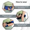 Wonder Care Left Right Shoulder Immobilizer Arm Sling Elastic Brace for Clavicle Collar Bone Dislocation Subluxation Shoulder stabilizer Compress