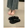 Korean version of simple and versatile slippers outer wear summer new flat-bottomed casual toe sandals fashion slippers women's beach shoes