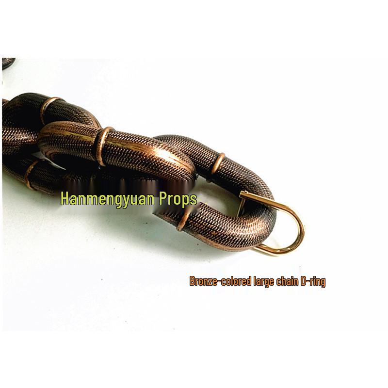 Humorous Pet Supplies: Thick Plastic Dog Chain Leash for Prank Walks