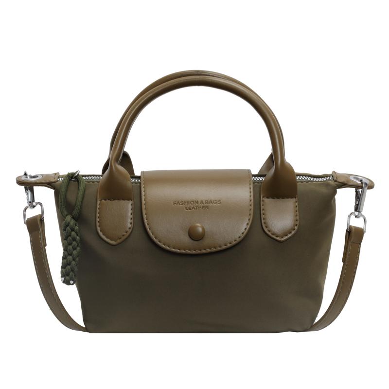 

Модна Легка Проста Жіноча Сумка на Плече, Містка Міцна Класична Жіноча Сумка Кросбоді-пельмень, На Всі Сезони зелений