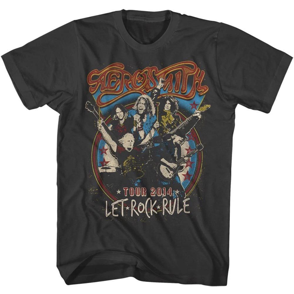 Aerosmith Let Rock Rule Smoke Music  Children s T-shirt 120