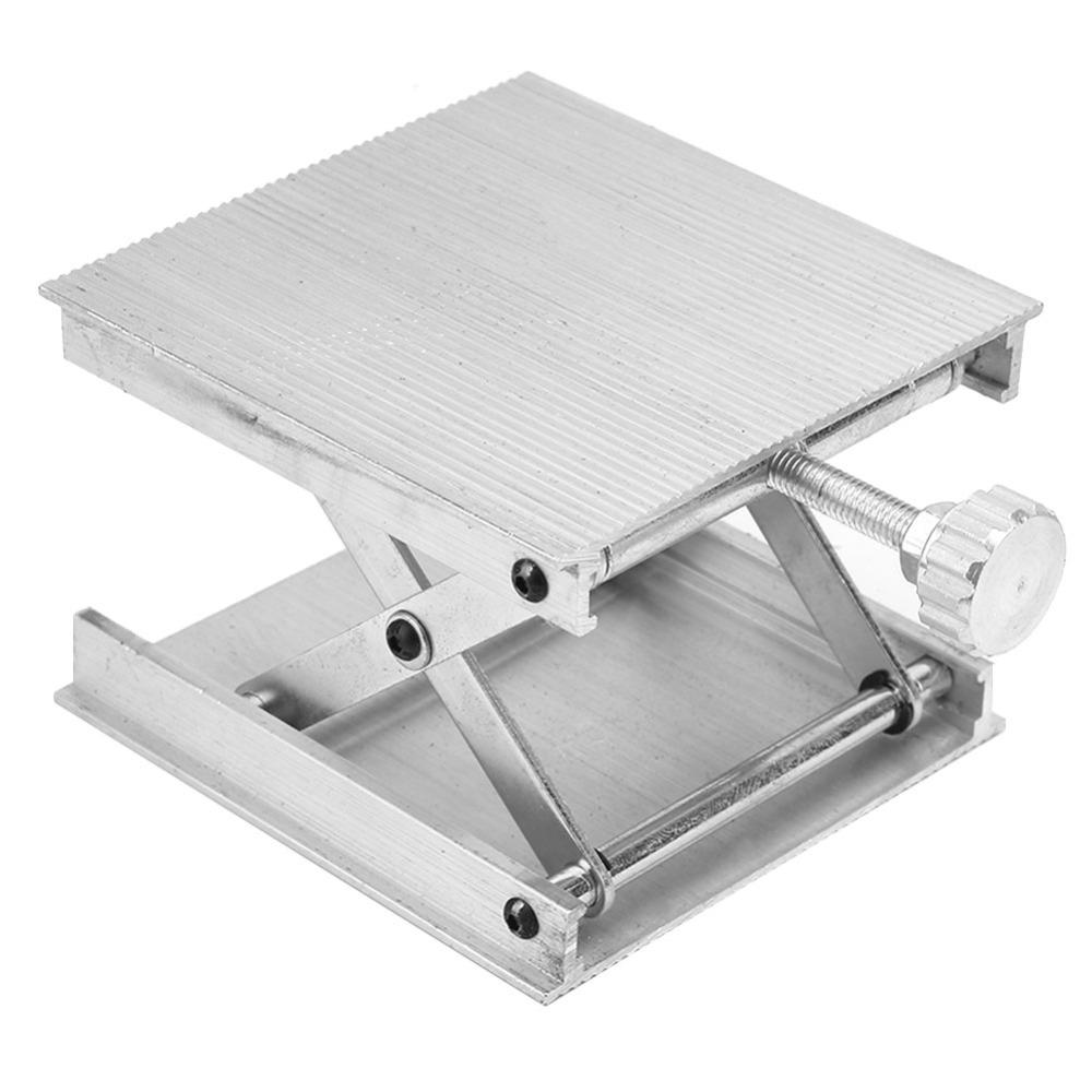 Plataforma Elevadora de Laboratorio de Altura Ajustable 80 mm Soporte Elevador de Aleación de Aluminio Para Soporte de Nivel Láser