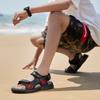 38-46 Summer Men's Leather Outdoor  Sport Sandals  Casual Non-Slip Beach Sandals