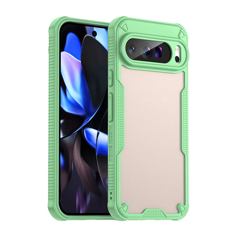 

For Google Pixel 9 Pro XL Case Pixel 9 Pro 8 8pro 9A Matte Armor Hard Cover Case Pixel 8 Pro 8A Case Google Pixel 9 зелений