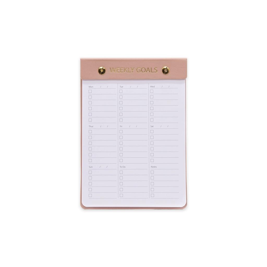 MINKYS 80 Sheets Memo Pads Paper Weekly Planner To Do List Journal Meeting Note Paperlaria Stationery