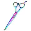 6,0 pollici Freelander colore mano sinistra, forbici da parrucchiere, forbici da parrucchiere, forbici piatte, forbici dentate, per mancini