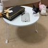 Folding Coffee Table Round Side Tables Minimalist Modern Table Multifunctional Portable Simple Living Room Small Sofa Tables