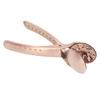 Stainless Steel Chestnut Cutter Tool Rose Gold Cross Shaped Comfortable Grip Easy Operation