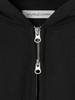 Nouvelle Lumiere Asel Zip-Up Hoodie Black