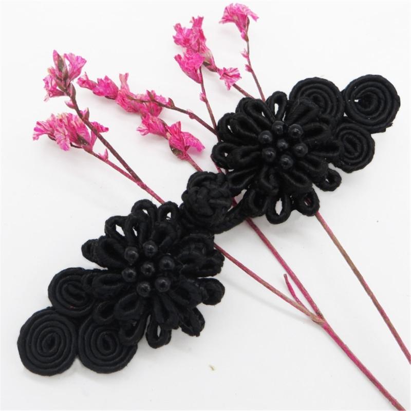 Chinese Traditional Button Sewing Crafted Frog Buttons Sew On for DIY Handcraft Cheongsam Embellishment