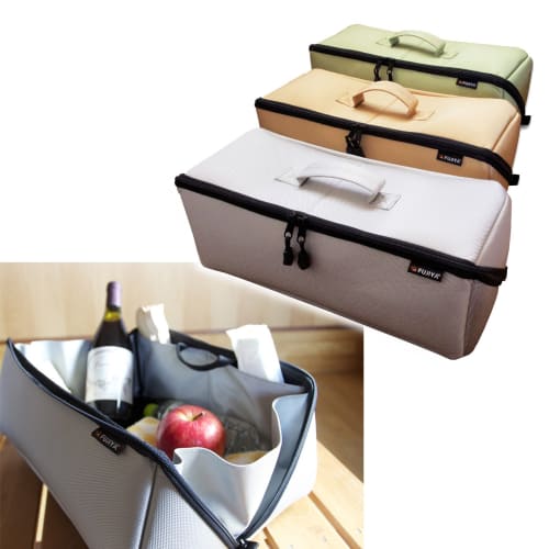 Fujiya Hippo Case (Fabric Tool Case), Medium, Ice Gray, FTC2-MIG