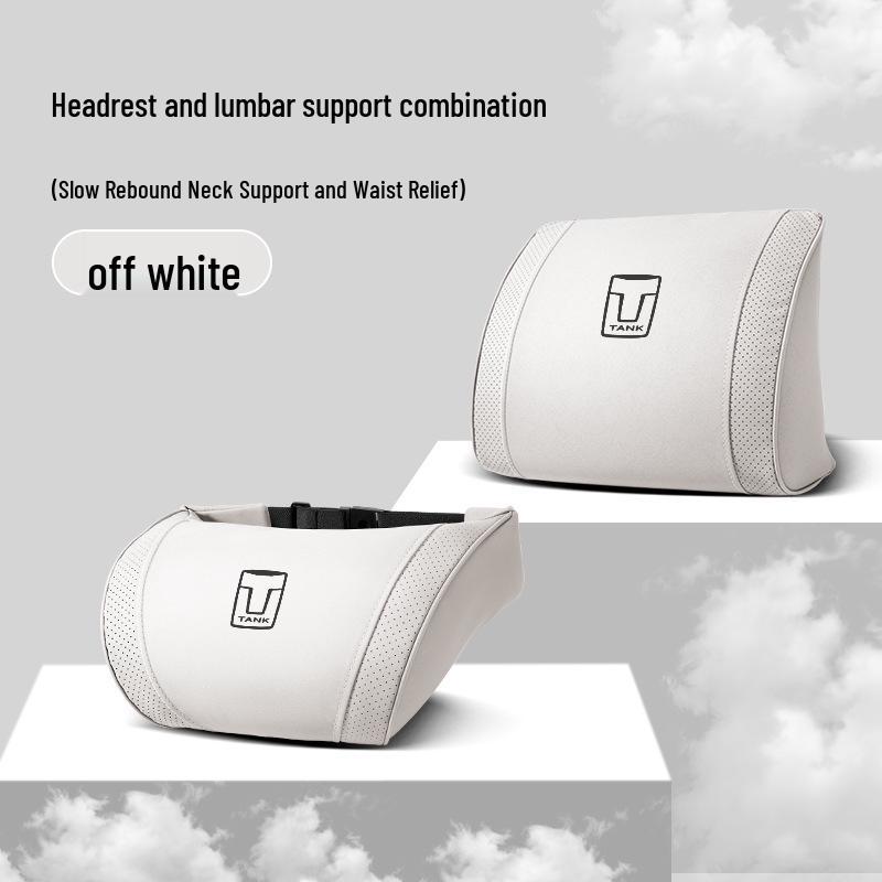 Tank 300 Car Neck Pillow, Seat Lumbar Support, Headrest, and Lumbar Pillow Set