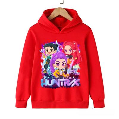 Kapuzenpullover Sweatshirts Kinder Unisex Cartoon-Druck Kinder-Kapuzenpullover Lässiger Mode-Sweatshirt Kinderkleidung Oberteil