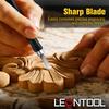 LEONTOOL Wood Carving Chisel Includes and Triangular for Precision Fine and Art Knives with SK2 Super Hard Perfect for Professional and Traditional