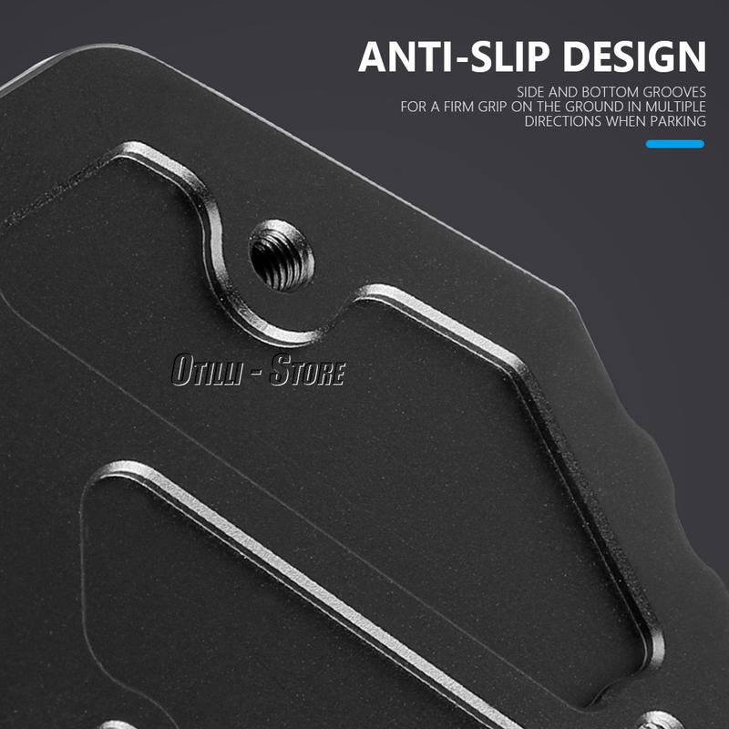For YAMAHA XMAX300 XMAX X-MAX 300 X-MAX300 2021 2022 Motorcycle CNC Kickstand Foot Side Stand Extension Pad Support Plate