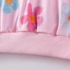 Girls' Long-Sleeved Round-Neck Sweatshirt Spring and Autum Kidsren's Clothing Baby Girl Flower Casual Top Kidsren's Pullover Clothes