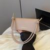 2023 New Autumn Fashion Simple Shoulder Bag Street Style Medium Pu Crossbody Bag