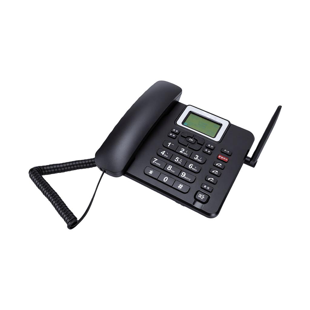 Kabelloses GSM-Tischtelefon Antiker Stil 4G Mobiltelefon Entsperrt Retro Handy mit SOS-Notruf Hohe Lautstärke 2000