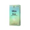 Celebrity Ultra Thin 002 Ribbed Condoms - Extra Lubricated, Shaped, and Long-Lasting