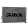 3 Rows SPAWON Full Aluminum Car Radiator For 2001-2006 BMW M3 E46 Coupe 3.2L L6 Manual MT 2627 OEM 17102228941