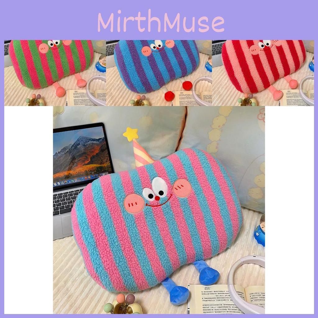 Cartoon Memory Foam Cushion Pillow With Plush Cover For Office Decor Car