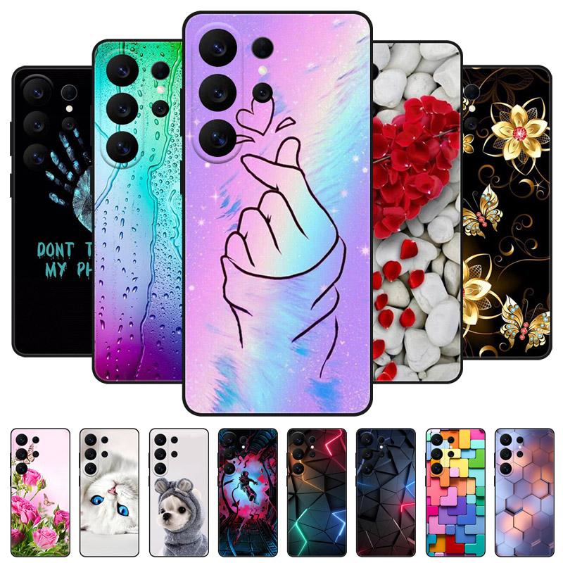 For Samsung Galaxy S26 Ultra Case Catoon Silicon Back Cover Phone Case for Samsung S26 Ultra S26Ultra 5G Cases Soft bumper coque