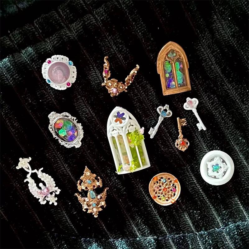 Mini Photo Frame Silicone Nail Mold 3D Stereoscopic Stamping Template DIY Manicure Tool