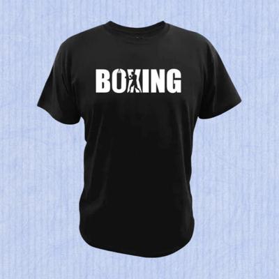 2026 SpringSummer Hot Selling New Boxing Element Printed Couple Short Sleeve Casual Loose Round Neck Cotton Tshirt Top