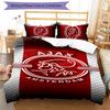 3pcs AFC Ajax Pattern Bedding Set Duvet Cover Set Includes Duvet Cover &pillowcases,perfect All Season Bedroom Decoration&gift