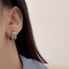 Elegant Metal Multi-Layer Winding Earrings for Women - Light Luxury Niche Design In High-Grade Gold-Plated Copper