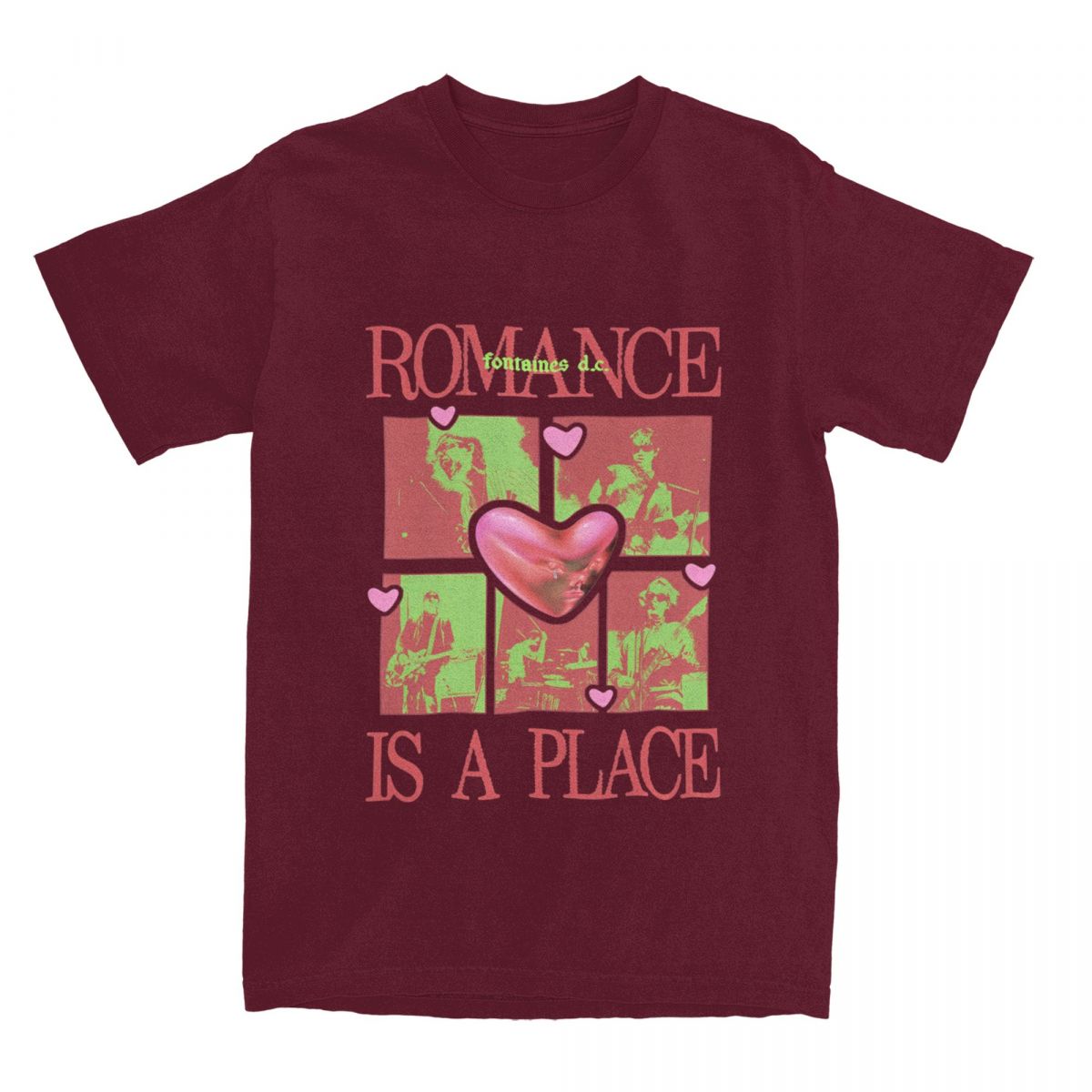 

Men Romance T-Shirts Fontaines D.C.Album 100% Cotton Clothes Summer Vintage T-Shirt O-Neck Fashion Casual Tshirt New Arrival 4XL