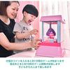 kaitou UFO Catcher Crane Game Toy Body Home Game Center Tabletop Toy Hobby Catcher with BGM LED & (Pink) [Item]
