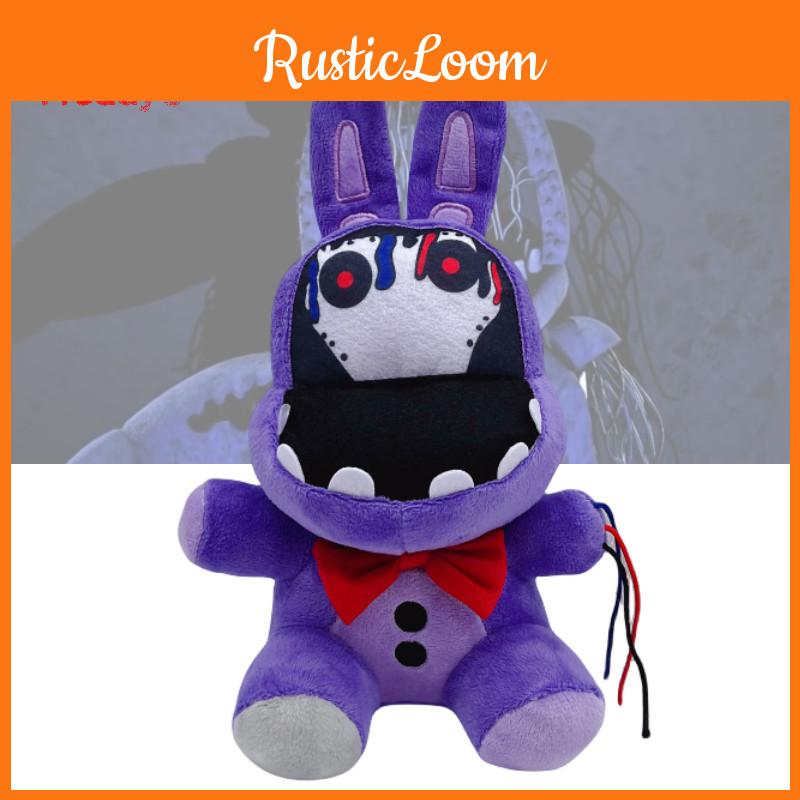 Cute Fnaf Series Midnight Bear Skeleton Purple Rabbit Plush Toy Animal Category