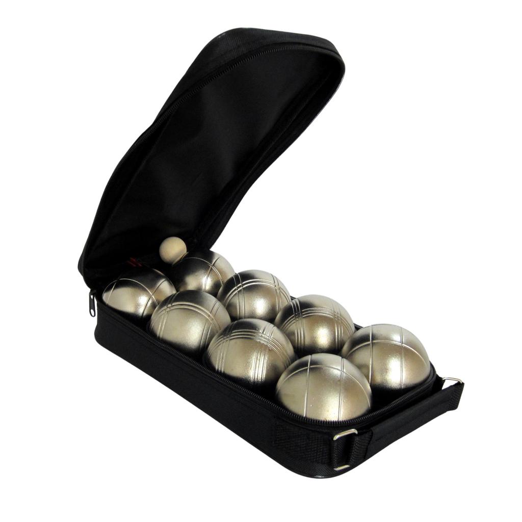 Zestaw Do Gry W Bule Petanque 8 Kul Złotych W Pokrowcu Gra Towarzyska