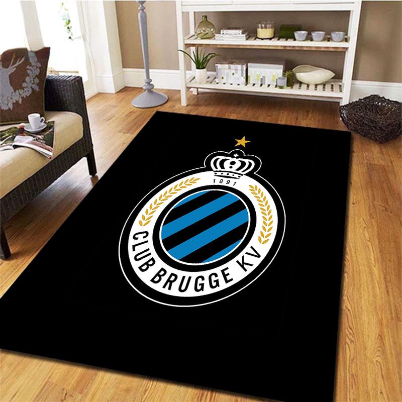 Club Brugge K.V Carpet Rug for Living Room Bedroom Home Sofa Decoration,Kids play Non-slip Floor Mat
