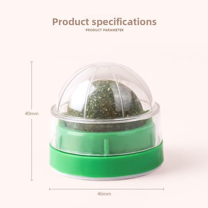 Pet Toys, Mint Balls, Cat Toys, Rotating Self-adhesive Cat Lollipops, Teeth Grinding, Biting Resistant Cat, Boring Cat Grass