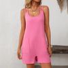 Summer Hot Girl Loose Casual Pants Backless Women's Outdoor Sleeveless Jumpsuit Pants