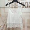 Plus Size Lace V-neck Sleeveless Camisole for Women - Summer Outerwear with Hollow Out Back
