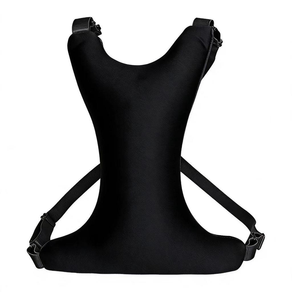 Beauty Pillow: Anti-Wrinkle, Breathable Chest Support with Adjustable Straps for Daily Care