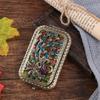Retro Makeup Mirror Vintage Cosmetic Folding Mirror Deroration Compact Pocket Mirror  Women