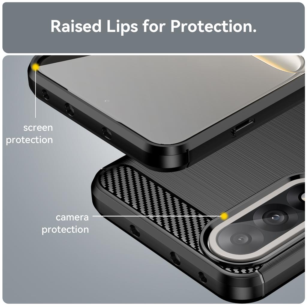 For OnePlus Ace 5 Ultra 5G/OnePlus Nord 5 5G Case with Screen Film WANLONFENG LS Series Big Lens Hole Brushed Texture TPU Phone Cover