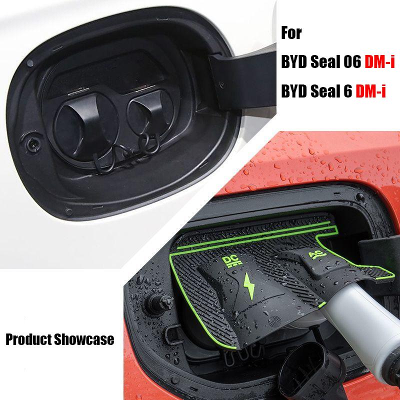 For BYD Seal 6 06 DM i Accessories 2024~2026 New Energy Car Charging Rain Cover Auto Parts Charging Gun Waterproof Protect Cases