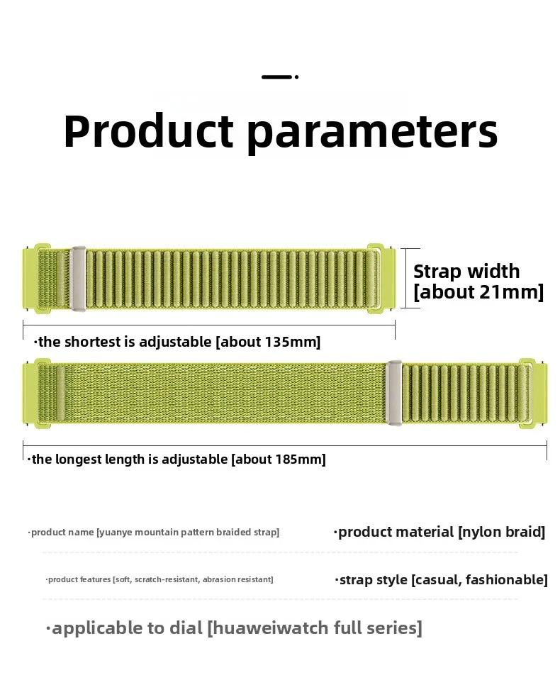 18 20 22mm Loop Braid Strap for Garmin Forerunner 570/970/245/255/265/255S/265S Venu 2 3 Band for Garmin Venu 2S 3S/SQ/2 Plus