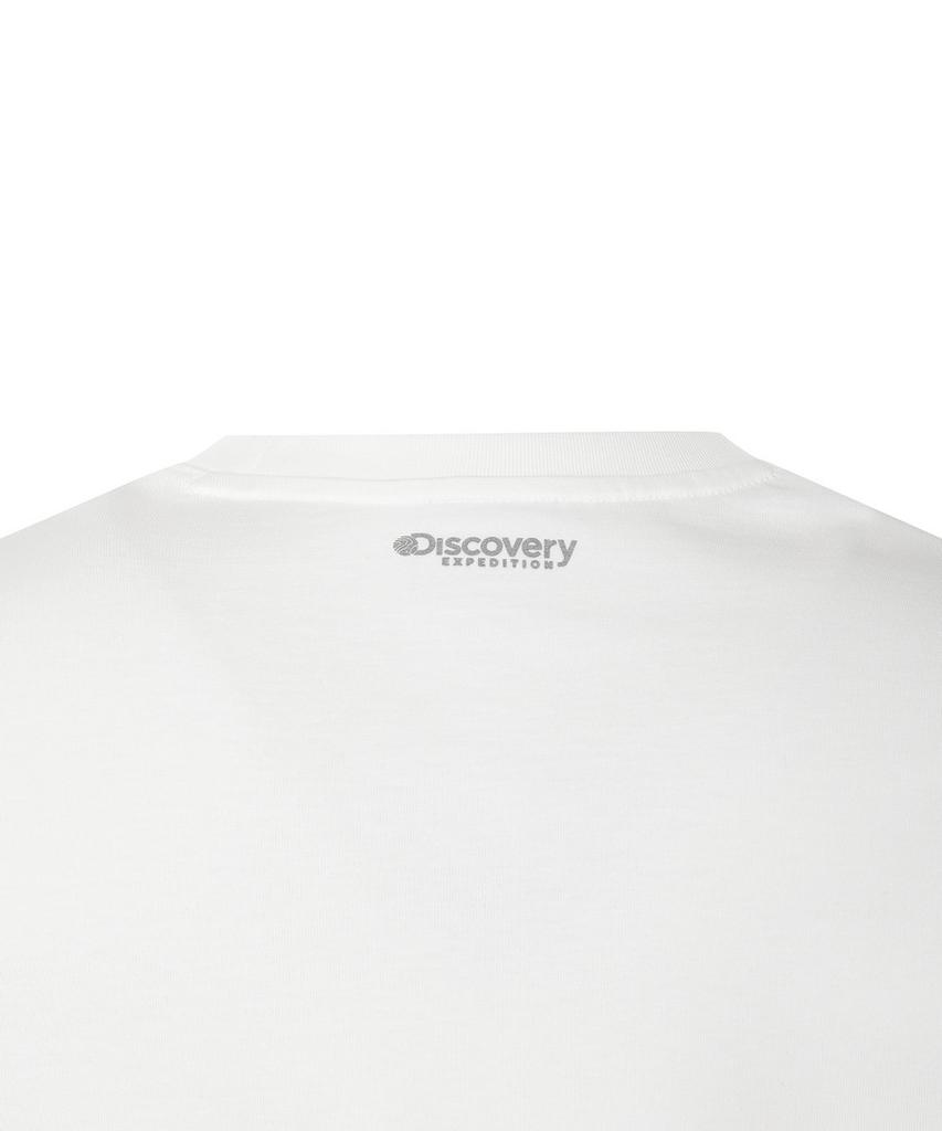 DISCOVERY EXPEDITION Women'S Small Logo Long Sleeve T-Shirt (White)