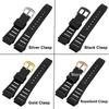 TPU Rubber Watch Straps 17mm*21mm for Richard Mille Watch Bracelet Belt  for Men Waterproof Breathable Sport Replace Watchbands