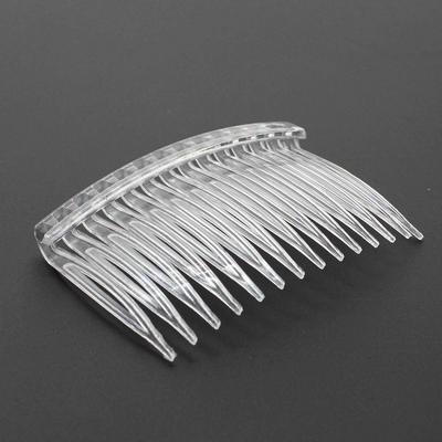 Women Headpiece Updo Side Comb Hair Plug Plastic for Bride Wedding KTB