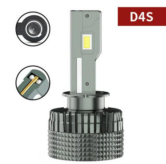 Double Copper Tube D-Series LED Headlight D1S/D2S/D3S/D4S/D8S: Enhanced Decoding & Focusing