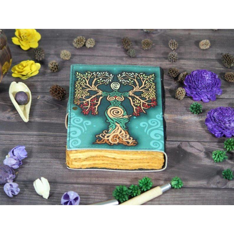 Mother Moth Leather Journal: Book of Shadows, Grimoire