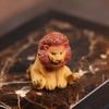 Chinese Yixing Lion Purple Clay Tea Pet Handmade Sculpture Crafts Crocodile Statue Tea Figurine Ornaments Tea Set Accessories